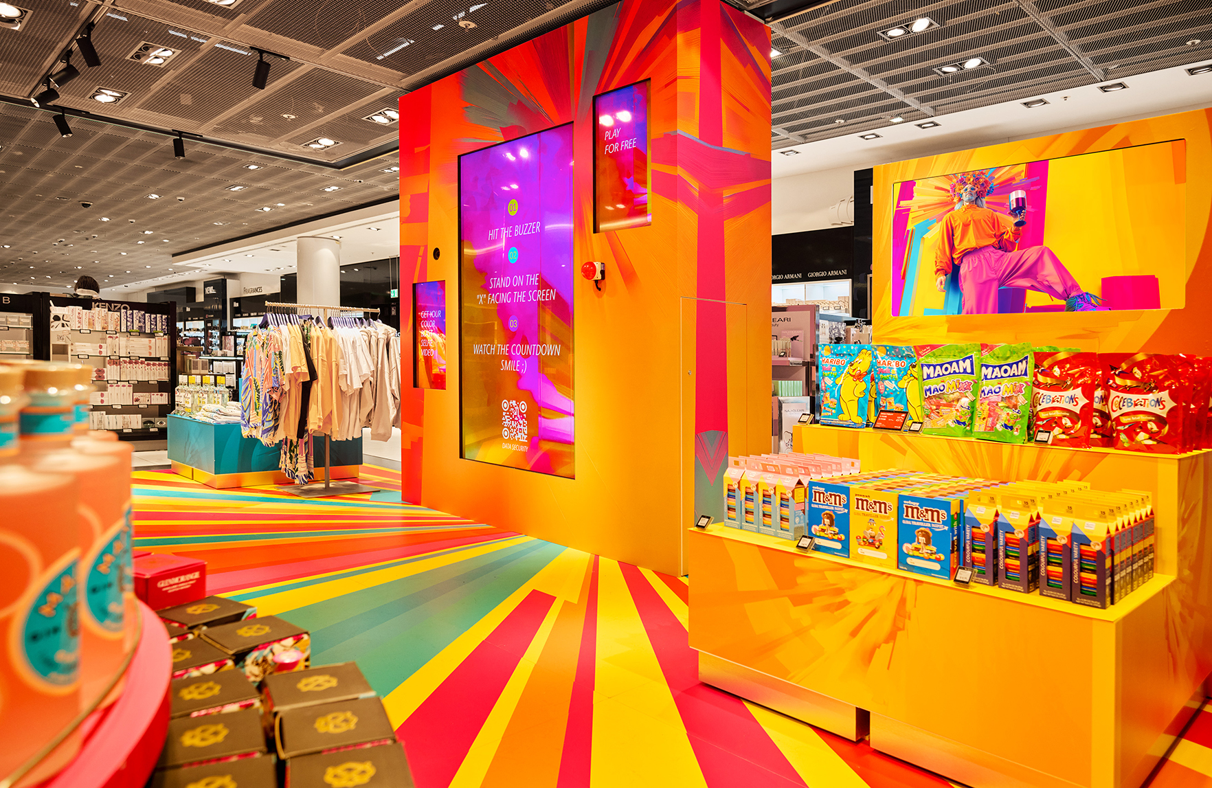 Festival of Colors. Retailkampagne