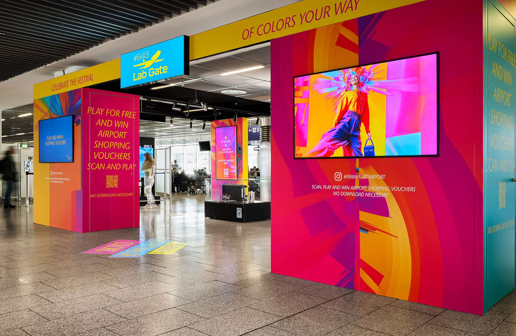 Festival of Colors. Retailkampagne