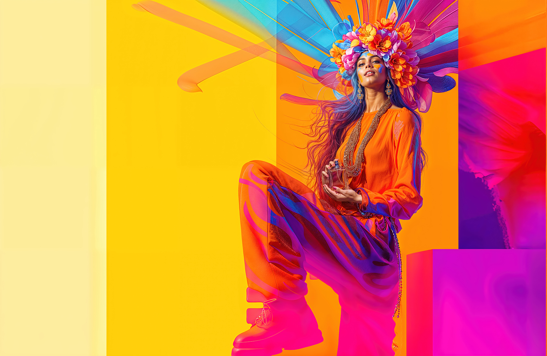 Festival of Colors. Retailkampagne